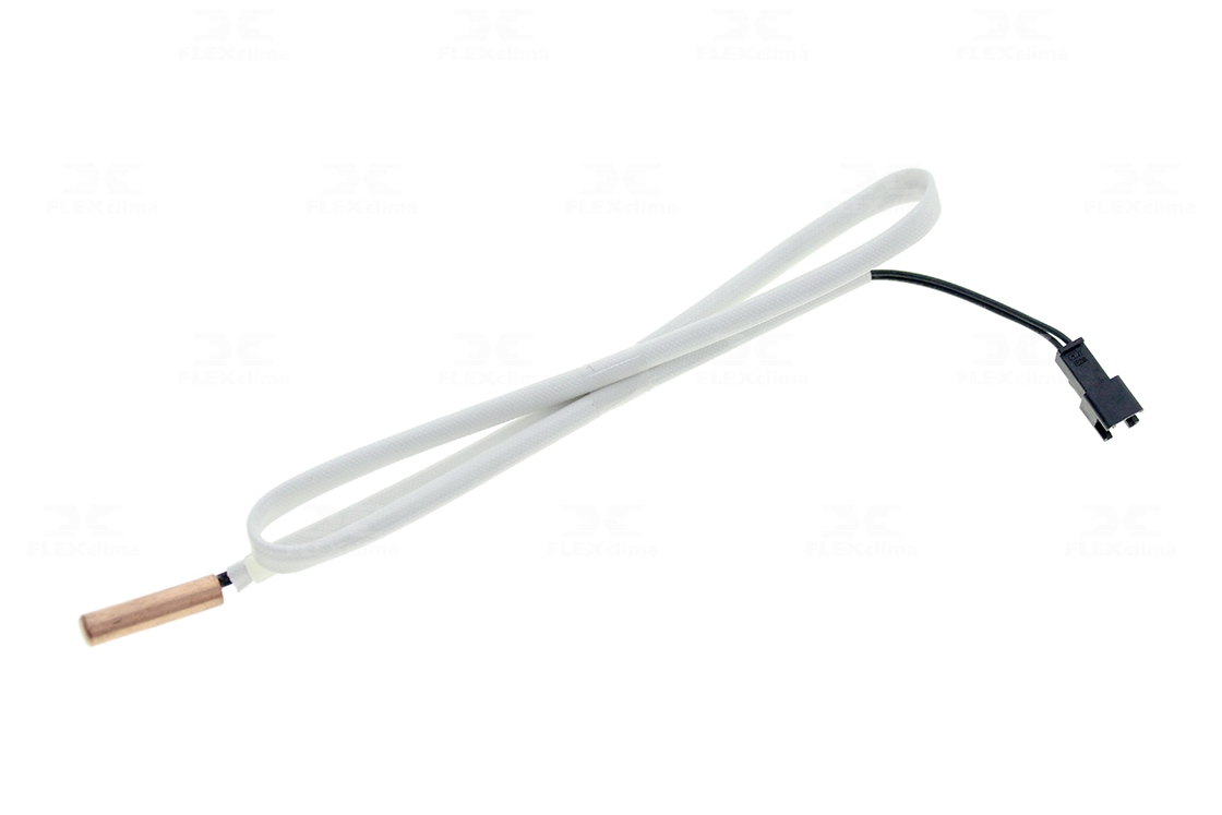 SENSOR/TERMISTOR TEMPERATURA DESCARGA 50K (60cm) PLUG PRETO - FLEX