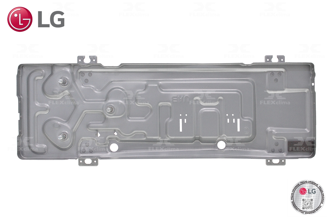 BASE DE METAL DA CONDENSADORA (GALVANIZADA) 71,5 x 23 cm - FLEX