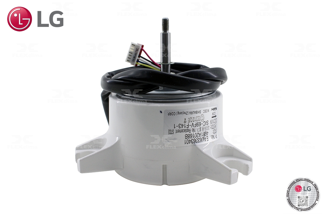 MOTOR BLDC EVAPORADORA (SIC-69FV-F143-1) (SUPORTE TRASEIRO) - FLEX