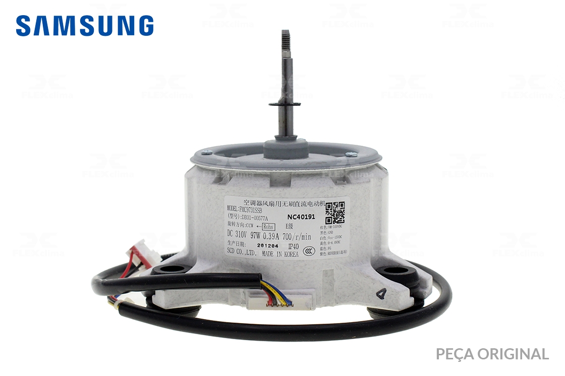 MOTOR BLDC EVAPORADORA CASSETE 97W (FMC9731SSB) - FLEX CLIMA