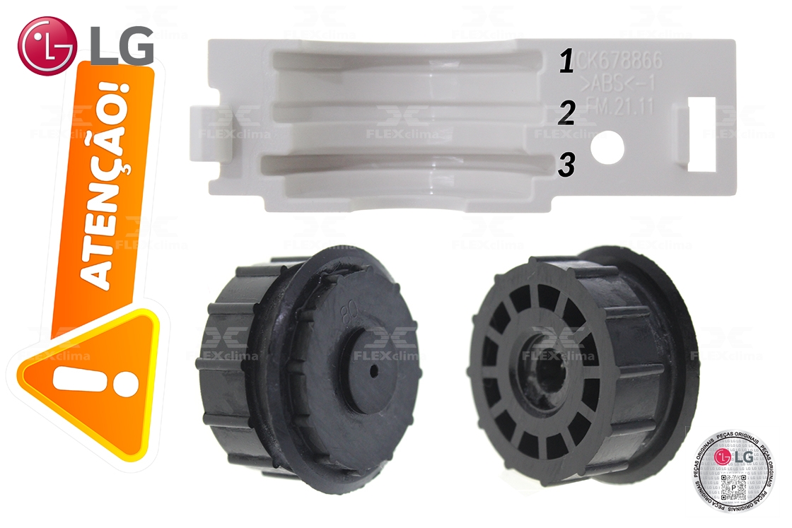 Abdo様　確認用 ALÇA/ABRAÇADEIRA DA BUCHA/ROLAMENTO DA TURBINA - FLEX CLIMA