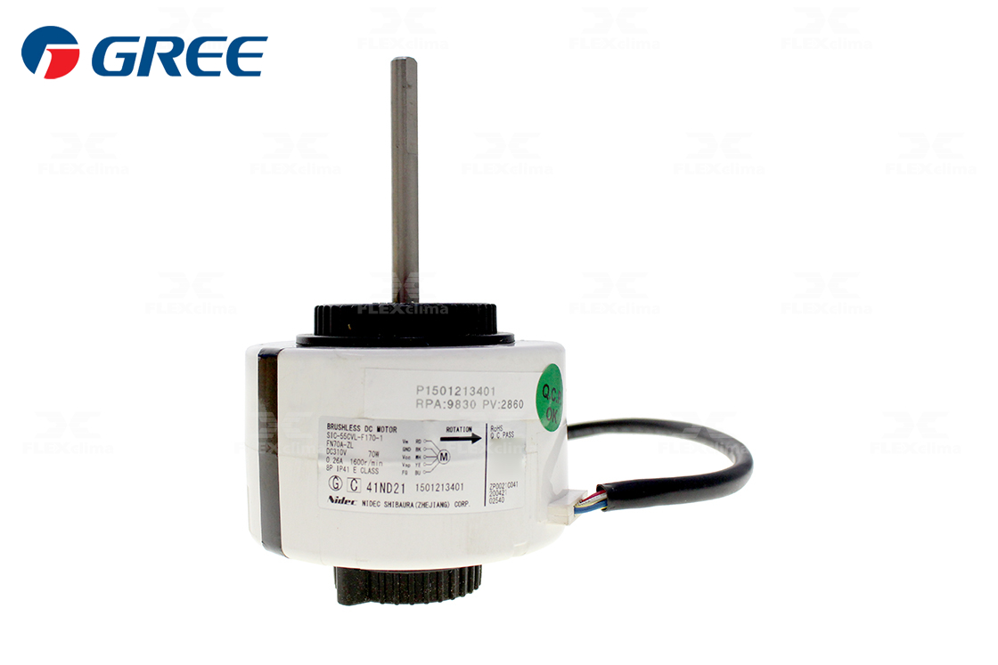 MOTOR BLDC EVAPORADORA 70W/310V (SIC-55CVL-F170-1 / FN70A-ZL