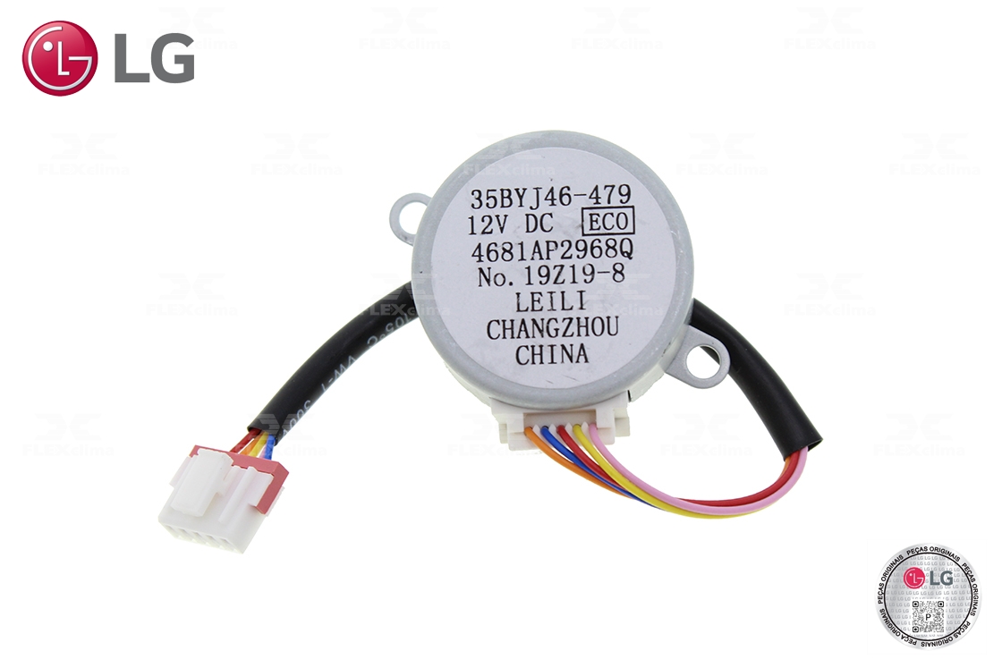 MOTOR ALETA / SWING (35BYJ46-479) CABO C/ 13CM - FLEX CLIMA
