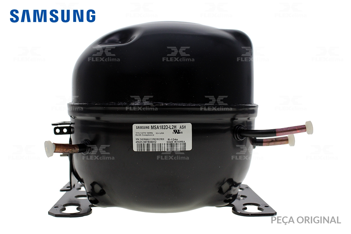 COMPRESSOR REFRIGERADOR 127V / 134A (C/ ACESSORIOS) - FLEX CLIMA