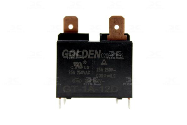 RELÉ PLACA EVAPORADORA (GT-1A-12D) 12V/25A