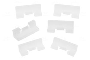 KIT 6 PÇS - FIXADOR/GRAMPO PLASTICO GRADE CONDENSADORA 