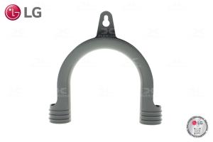 CURVA PLASTICA/SUPORTE DA MANGUEIRA DE SAÍDA D'ÁGUA