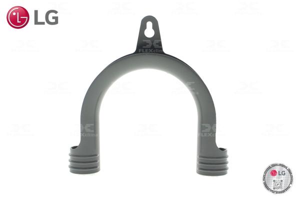 CURVA PLASTICA/SUPORTE DA MANGUEIRA DE SAÍDA D'ÁGUA