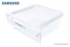 GAVETA/RECIPIENTE GELO ICE MAX 3X (23,3 x 25,2cm)