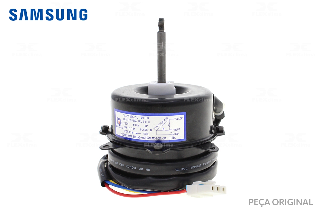 MOTOR CONDENSADORA 28W (Y5S613B531L) - FLEX CLIMA - Peças de