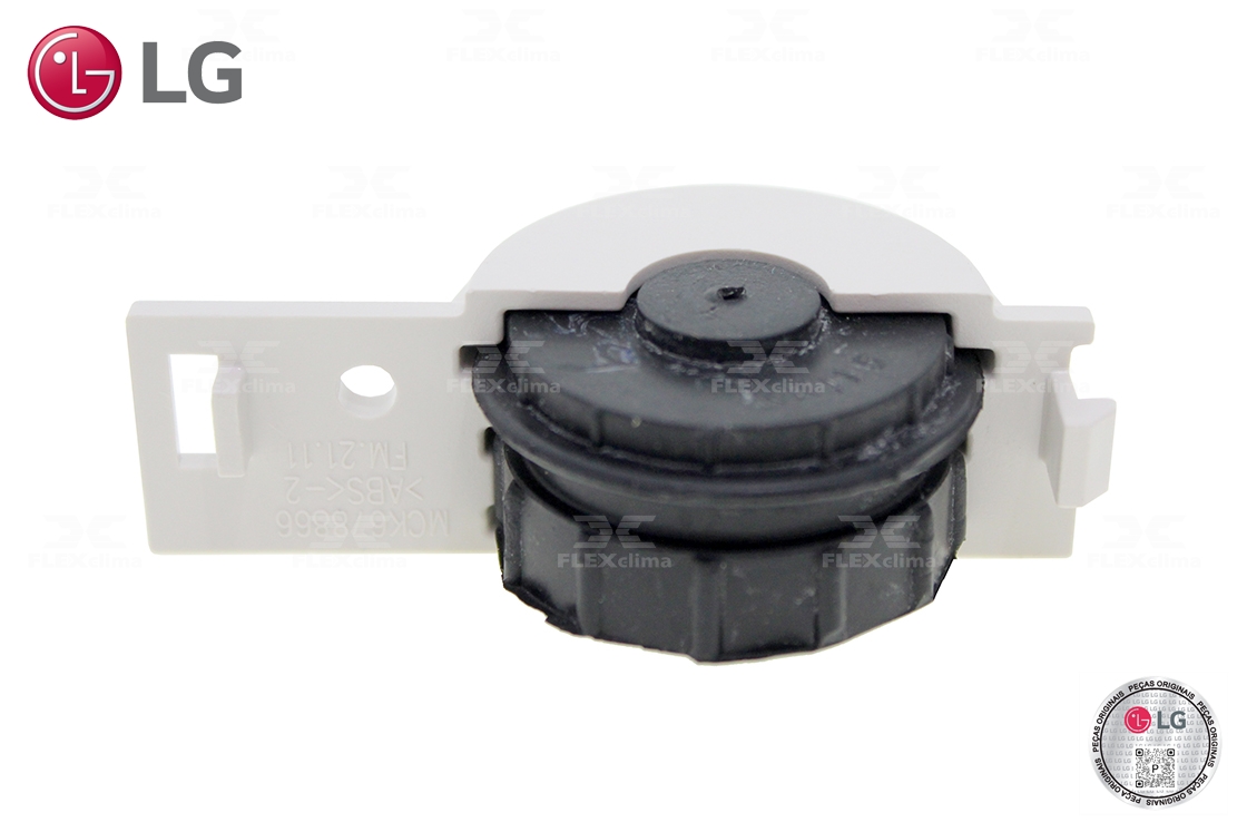 ALÇA/ABRAÇADEIRA DA BUCHA/ROLAMENTO DA TURBINA - FLEX CLIMA